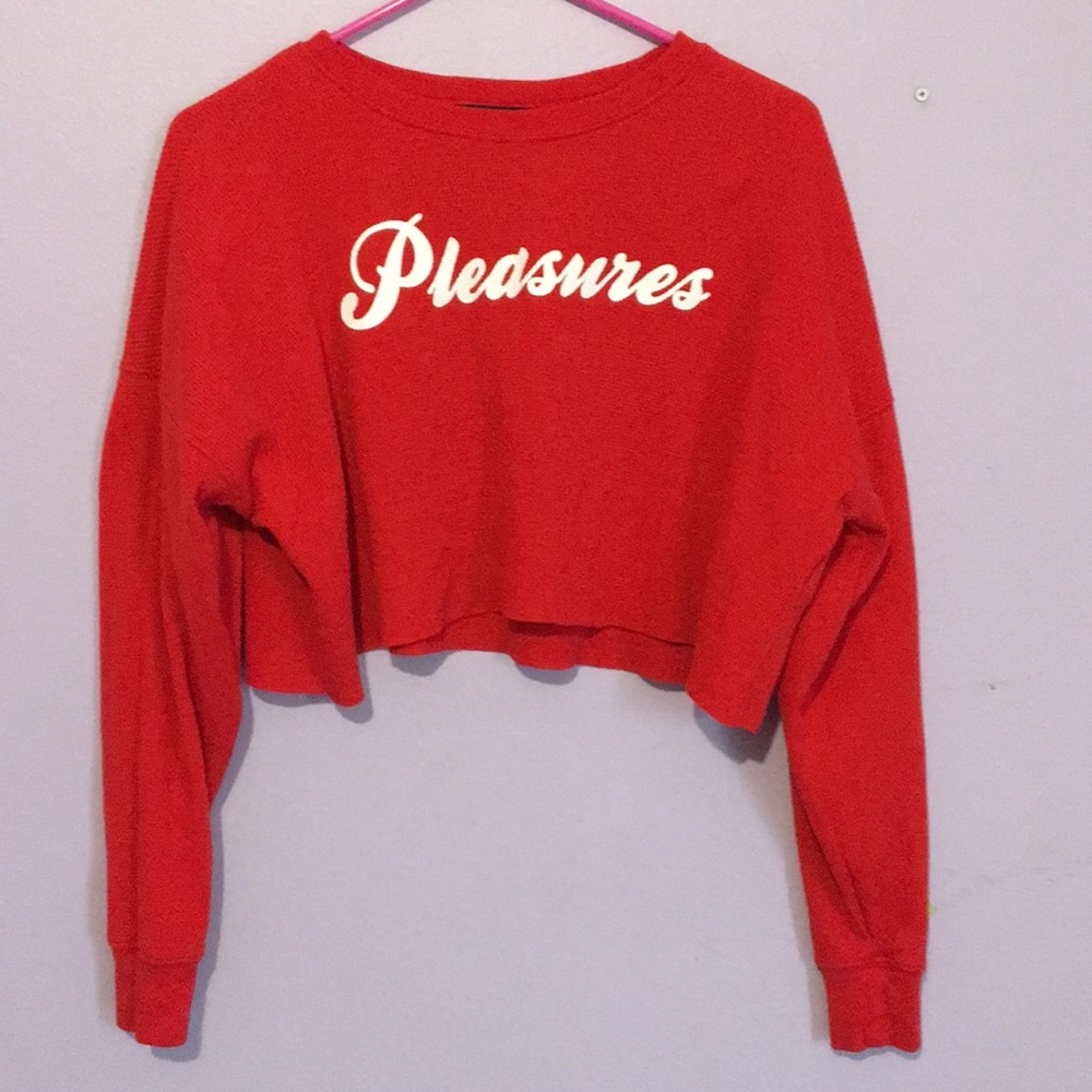 Long sleeve cropped thermal